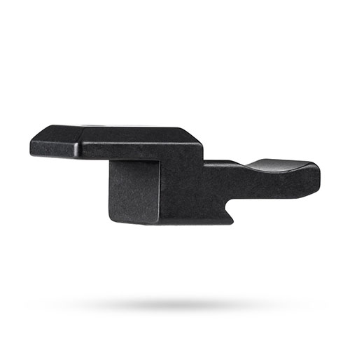 Le MDT MV3 Inverted 90 Picatinny Mount te permet de monter ton niveau et timer verticalement, à gauche ou à droite sur n'importe quel rail picatinny.